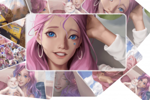 个人相册图片墙HTML源码