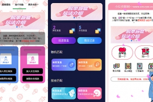 免签支付H5脱单盲盒交友解密授权版V1.8.0可封装APP带教程