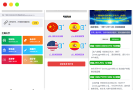 全球手机验证码发放+短视频去水印等组合微信小程序源码下载