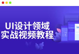 UI设计领域实战视频教程下载