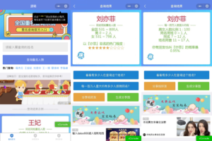 同名在线查询系统微信小程序源码下载【支持多种流量主】