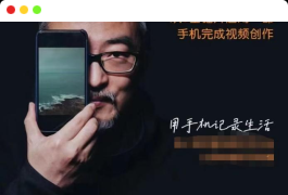 李辉手机视频拍摄美学课 零基础15节