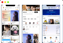 最新社交论坛交友发帖系统源码 前后端分离  H5、微信小程序、APP端