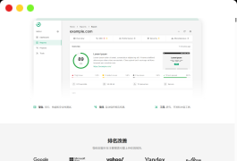 轻量SEO分析报告程序网站已开心去授权