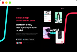 TikTok多语言商城系统源码+落地页 附搭建教程