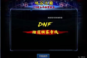 [端游] DOF单机版110终战榴莲第6版最新整理版本pvf+客户端+等级补丁+攻略
