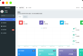 2024新版ThinkPHP+Bootstrap后台管理系统