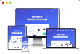 2025彩虹易支付前端新模板美化版