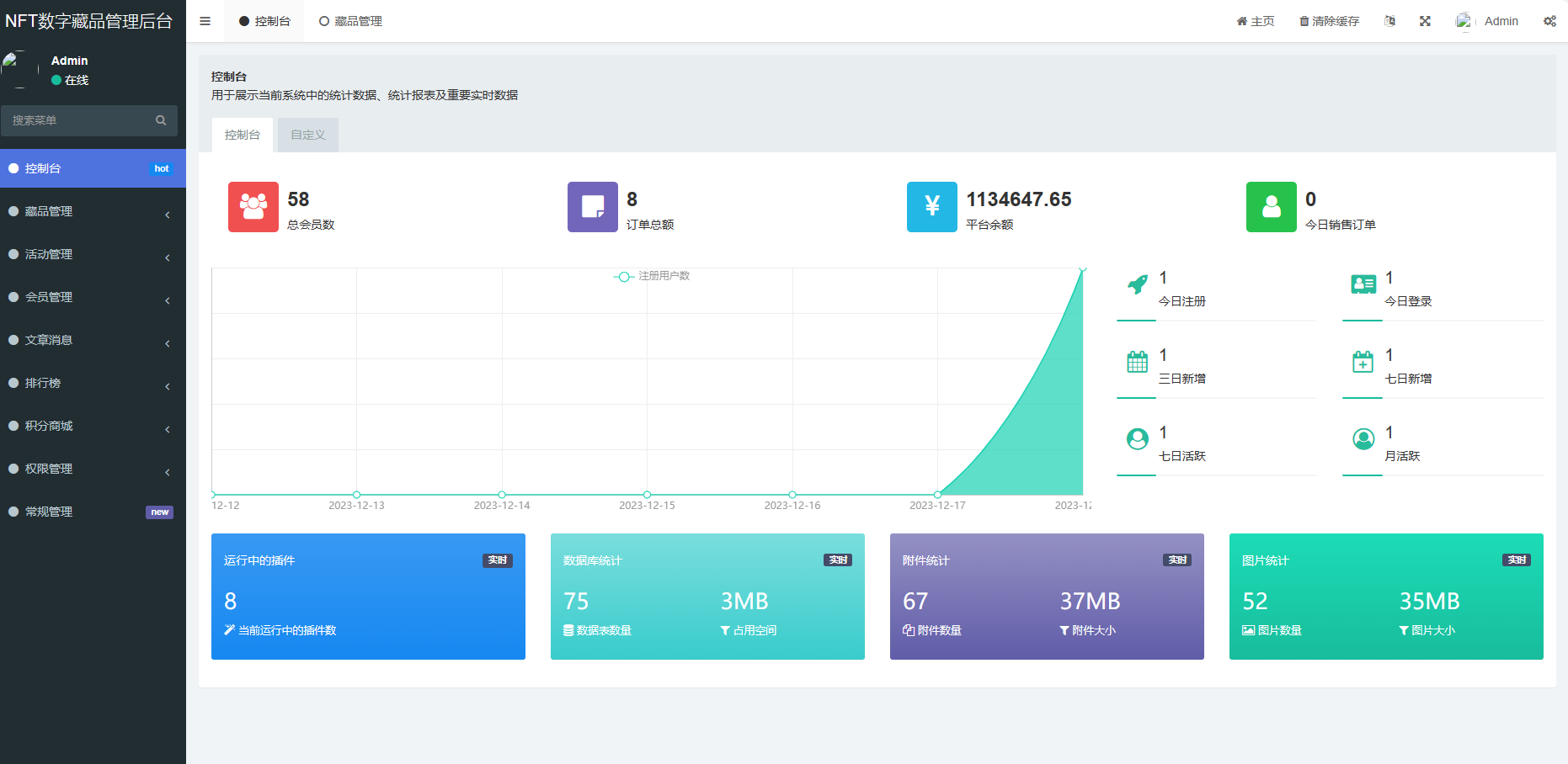 玖玖NFT数字藏品源码